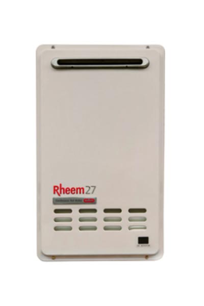 Rheem 27L Gas Continuous Flow Water Heater: 50°C