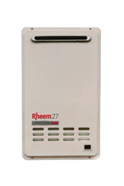 Rheem 27L Gas Continuous Flow Water Heater: 60°C